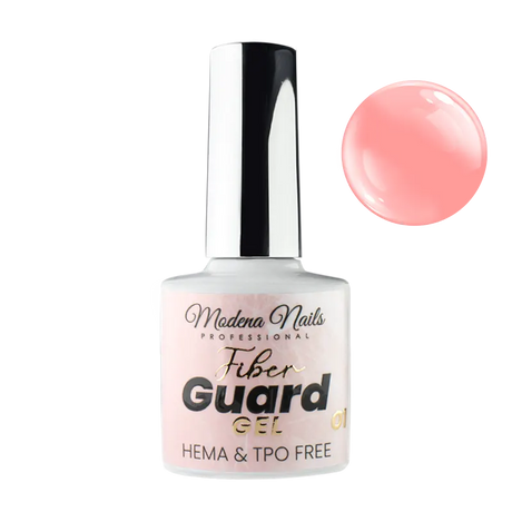 Żel w butelce Fiber Guard Gel  7,3ml - 01 - Modena Nails Shop