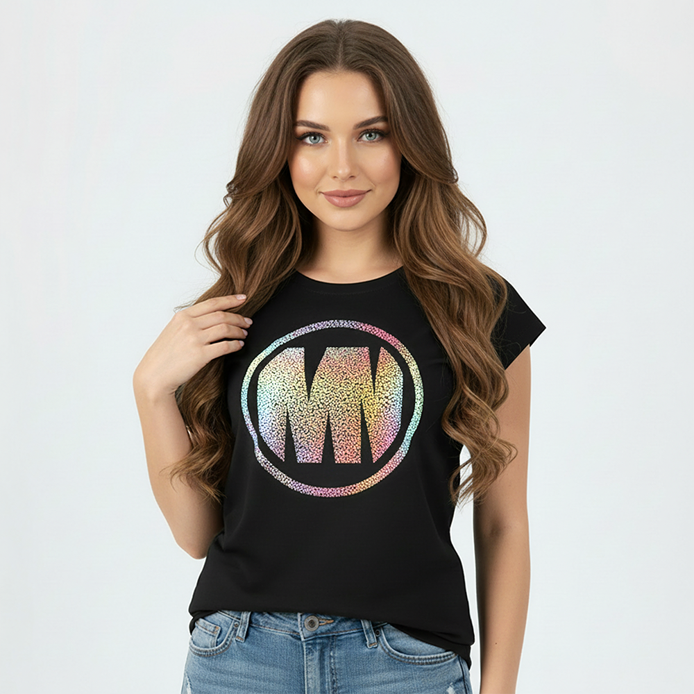 Koszulka t-shirt Damski Black Modena