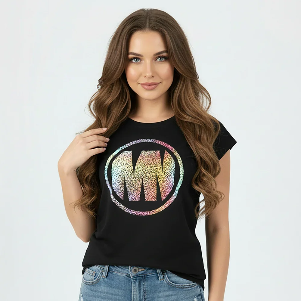 Koszulka t-shirt Damski Black Modena