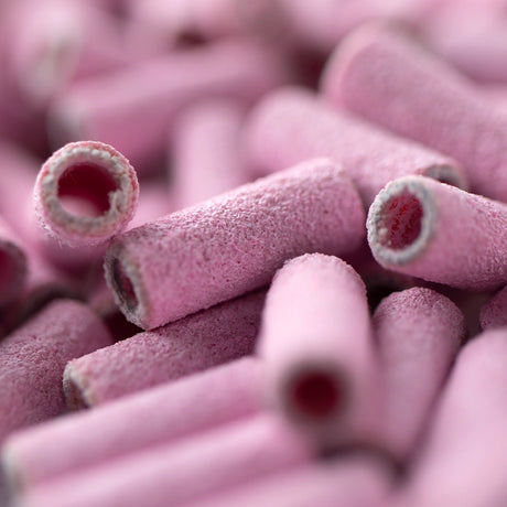 BOITE Rose + MANDRIN Tampons Abrasifs #240