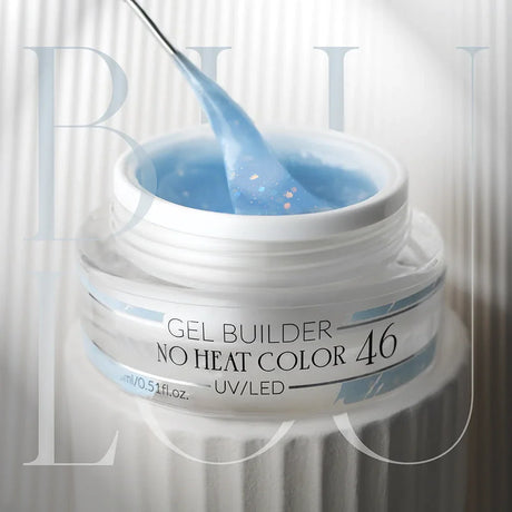 BluLou NO HEAT COLOR - 46 15ml - gel de construction