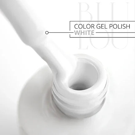 BluLou barniz híbrido 9ml BLANCO