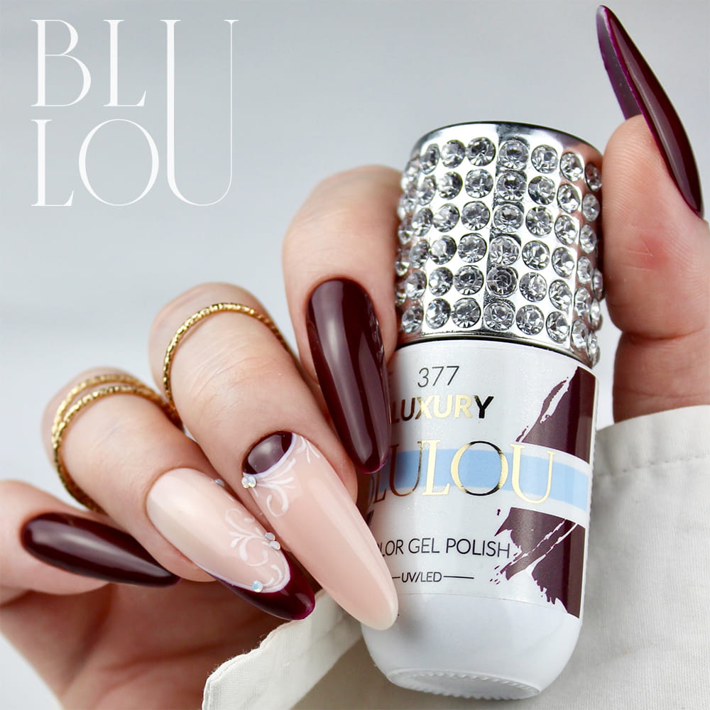Lakier hybrydowy BluLou 9ml Luxury - 377