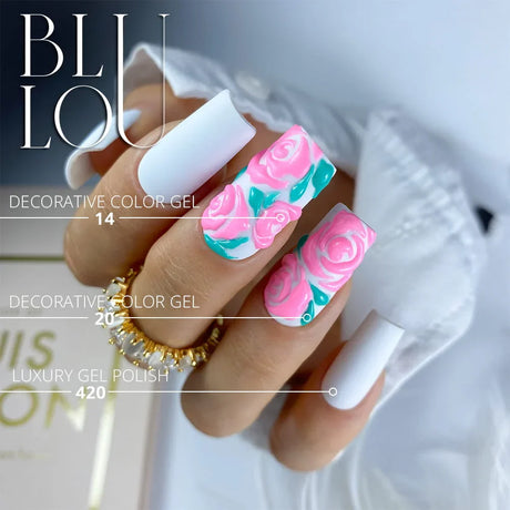 BluLou hybrid nail polish 9ml Luxury - 420