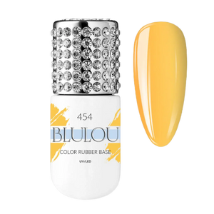 Color Rubber Base 9ml - tonalità gialla NO: 454