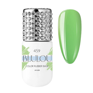 Barva Rubber Base 9ml - odstín zelená NO: 459