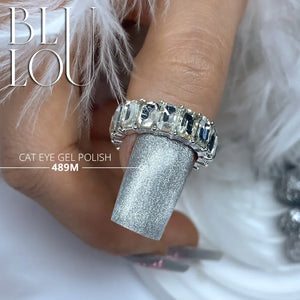 Lakier hybrydowy BluLou 9ml Cat Eye - 489M