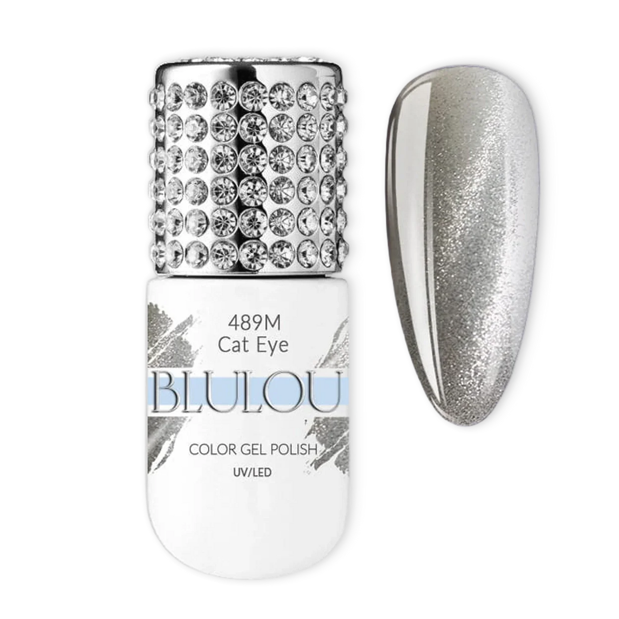 Lakier hybrydowy BluLou 9ml Cat Eye - 489M