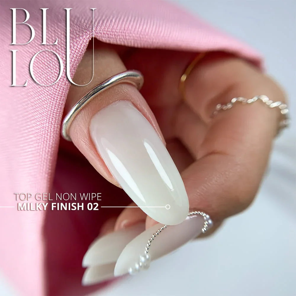 Milky Finish Top Gel, nicht abwischbar, 9 ml – 02