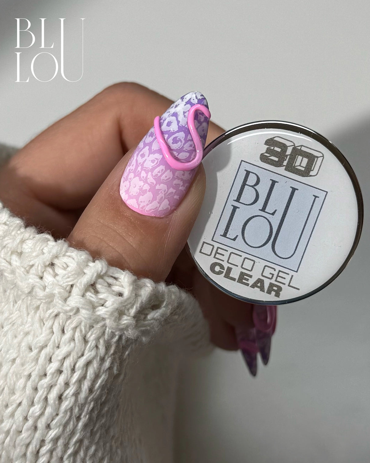 Blulou 3D DECO GEL 5ml - Clear