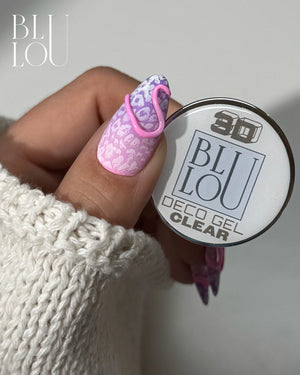 Blulou 3D DECO GEL 5ml - Clear