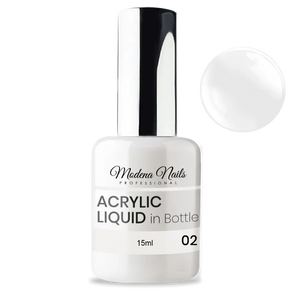 Gel acrílico líquido em frasco branco leitoso - Líquido Acrílico em Frasco - 02