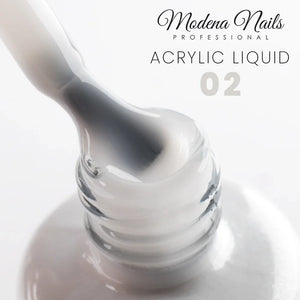 Gel acrílico líquido em frasco branco leitoso - Líquido Acrílico em Frasco - 02