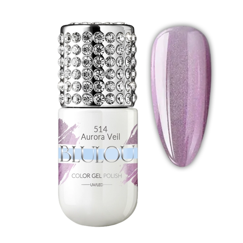 Vernis hybride BluLou 9ml - Aurora Veil 514