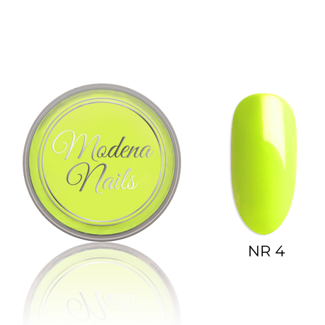 Acryl Color 10ml NEON -  NO: 4 - Modena Nails Shop 
