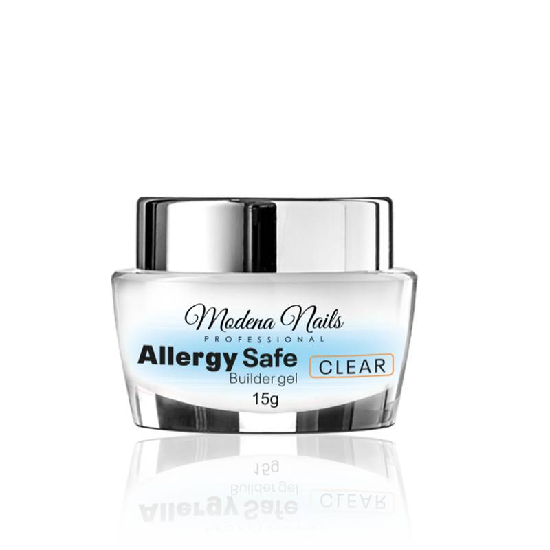 Allergy SAFE Builder Gel Clear - Modena Nails Shop 
