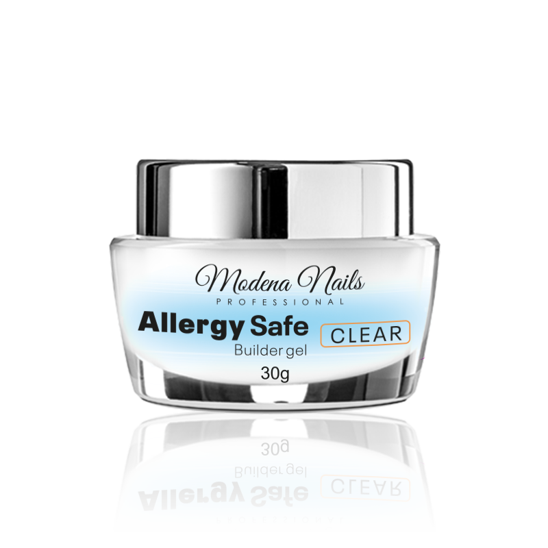 Allergy SAFE Builder Gel Clear - Modena Nails Shop 