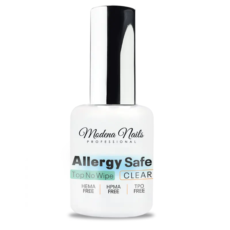 Allergy Safe Top No Wipe - Modena Nails  