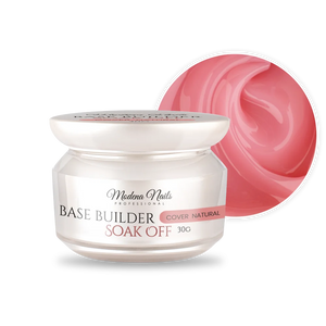 Base Builder Soak Off - Cover Natural - building base - for natural nails and extensions 30g