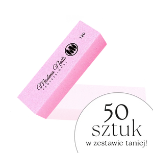 SET of 50 - Pink Buffer Block #120