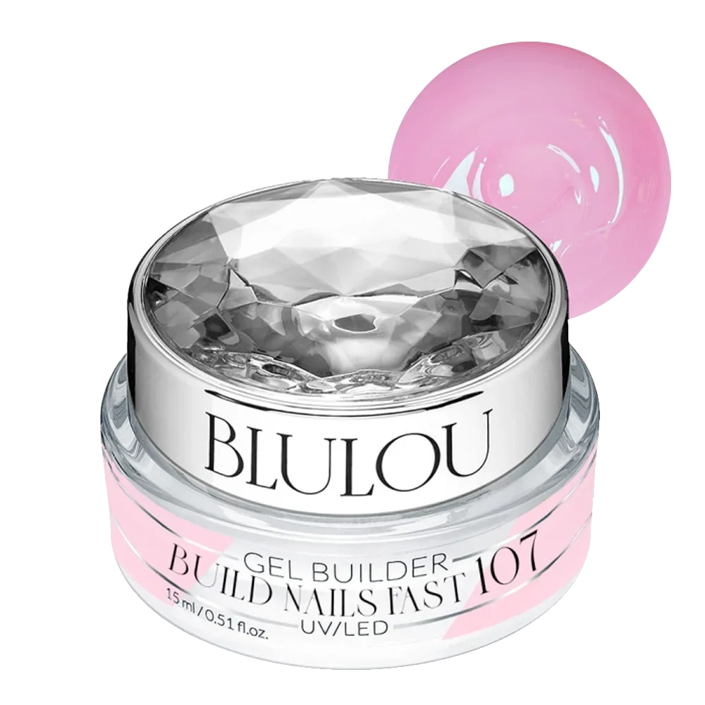 BluLou BUILD NAILS FAST Aufbaugel – 107