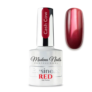 Vernis à ongles hybride Business Red - Vache à lait