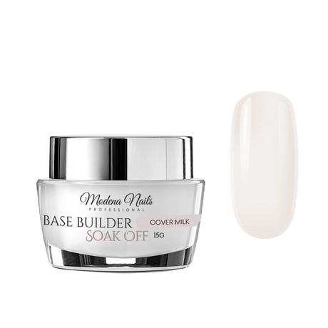 Base Builder Soak Off - Cover Milk - Modena Nails Shop 