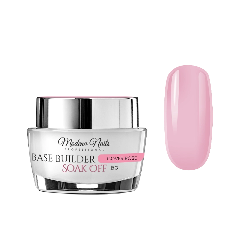 Base Builder Soak Off - Cover Rose - Modena Nails Shop 