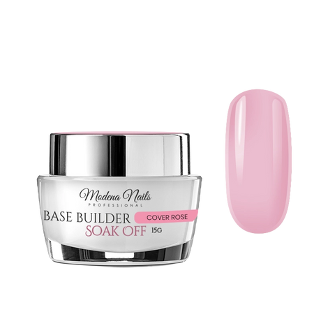Base Builder Soak Off - Cover Rose - Modena Nails Shop 