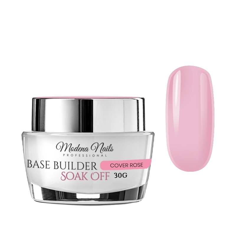 Base Builder Soak Off - Cover Rose - Modena Nails Shop 