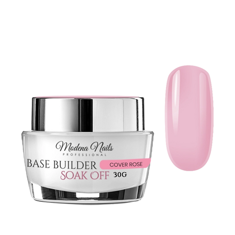 Base Builder Soak Off - Cover Rose - Modena Nails Shop 