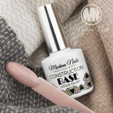 Base Construction Gold Dust - Modena Nails  