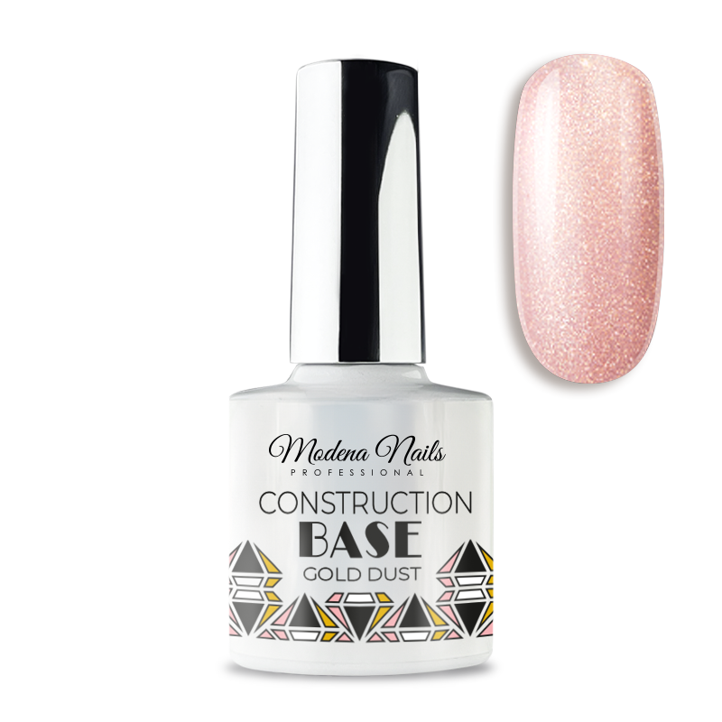 Base Construction Gold Dust - Modena Nails Shop 