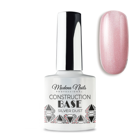 Base Construction Silver Dust - Modena Nails Shop 