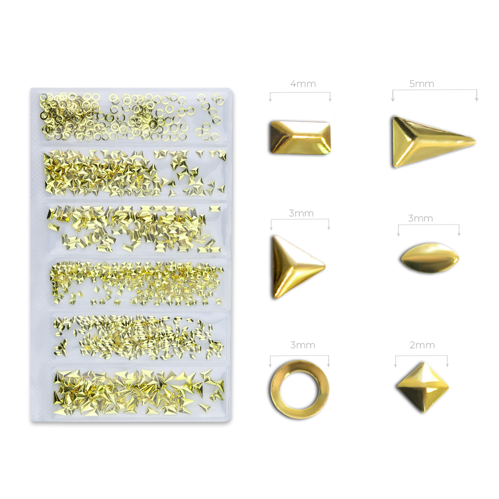 Blaszki do zdobień MIX - Modena Nails  