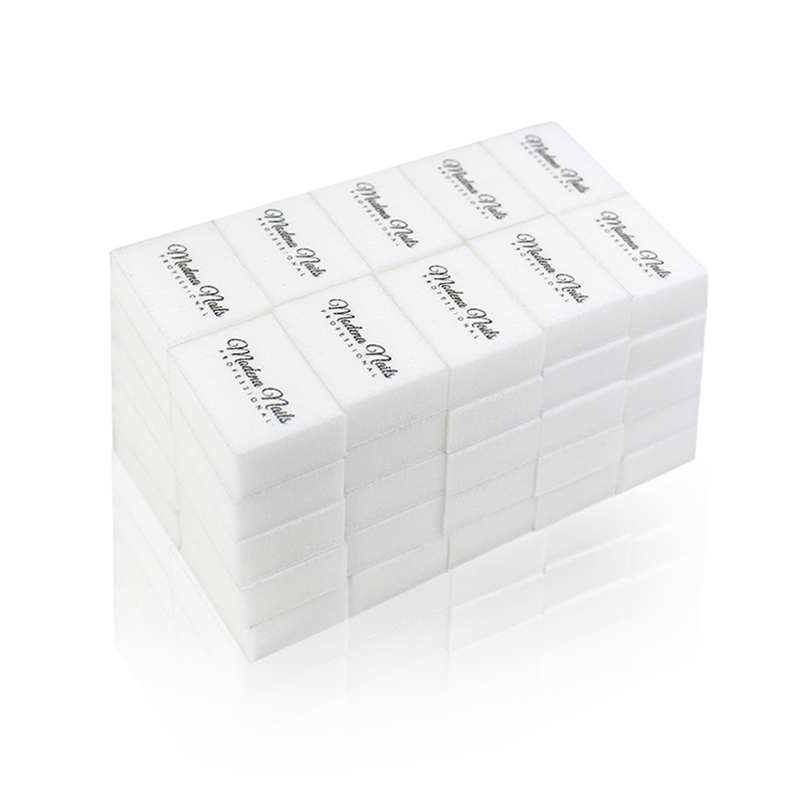 Blok Polerski White Mini #120 - 50szt - Modena Nails  