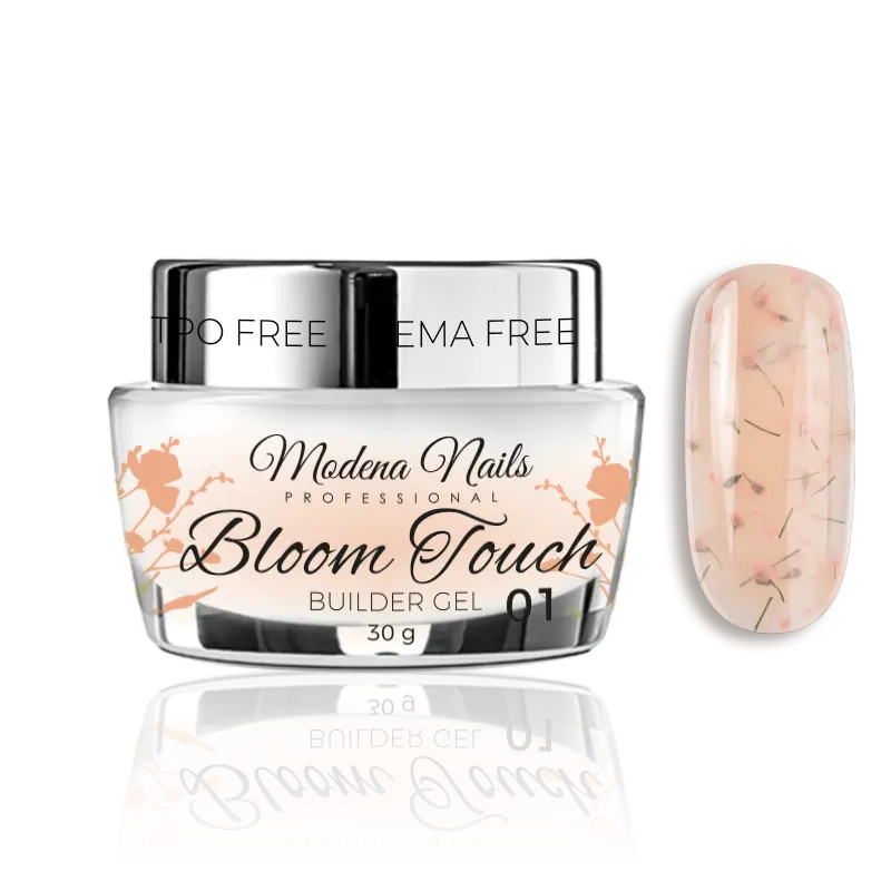 Bloom TOUCH Builder Gel 30g - 01 - Modena Nails  