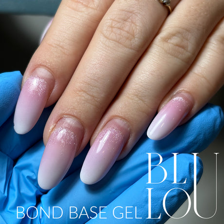 BluLou Bond Base Gel 9ml - wzmacniająca przyczepność żeli, hybryd, akrylo żeli, baz budujących