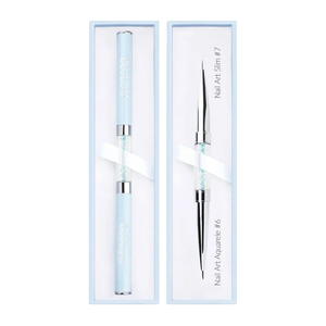 BluLou Nail Art Aquarele-Pinsel Nr. 6 – Nail Art Slim Nr. 7