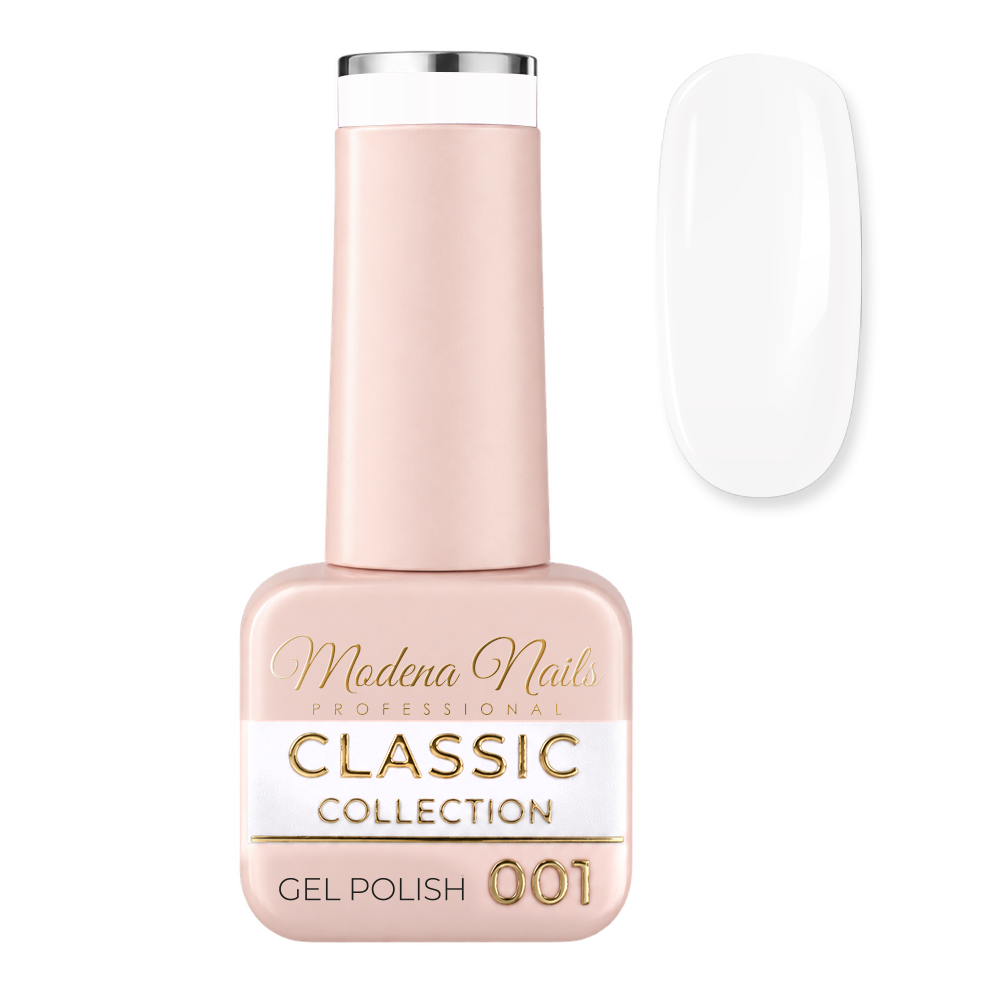 Lakier Hybrydowy CLASSIC COLLECTION 6 ml -  Biały 001