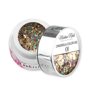 Cinderella Color Gel 5g -  01 - Modena Nails  