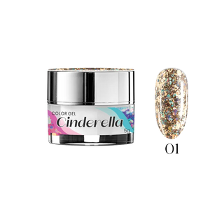 Cinderella Color Gel 5g -  01 - Modena Nails Shop 