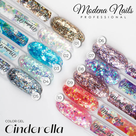 Cinderella Color Gel 5g -  02 - Modena Nails  