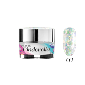 Cinderella Color Gel 5g -  02 - Modena Nails Shop 