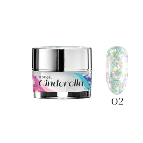 Cinderella Color Gel 5g -  02 - Modena Nails Shop 