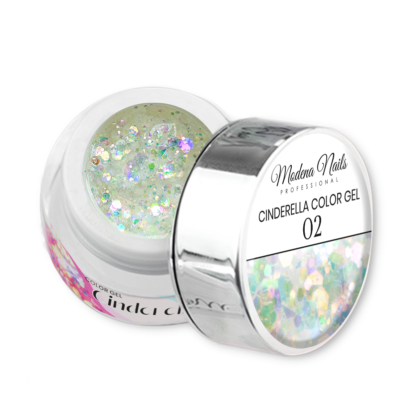 Cinderella Color Gel 5g -  02 - Modena Nails Shop 