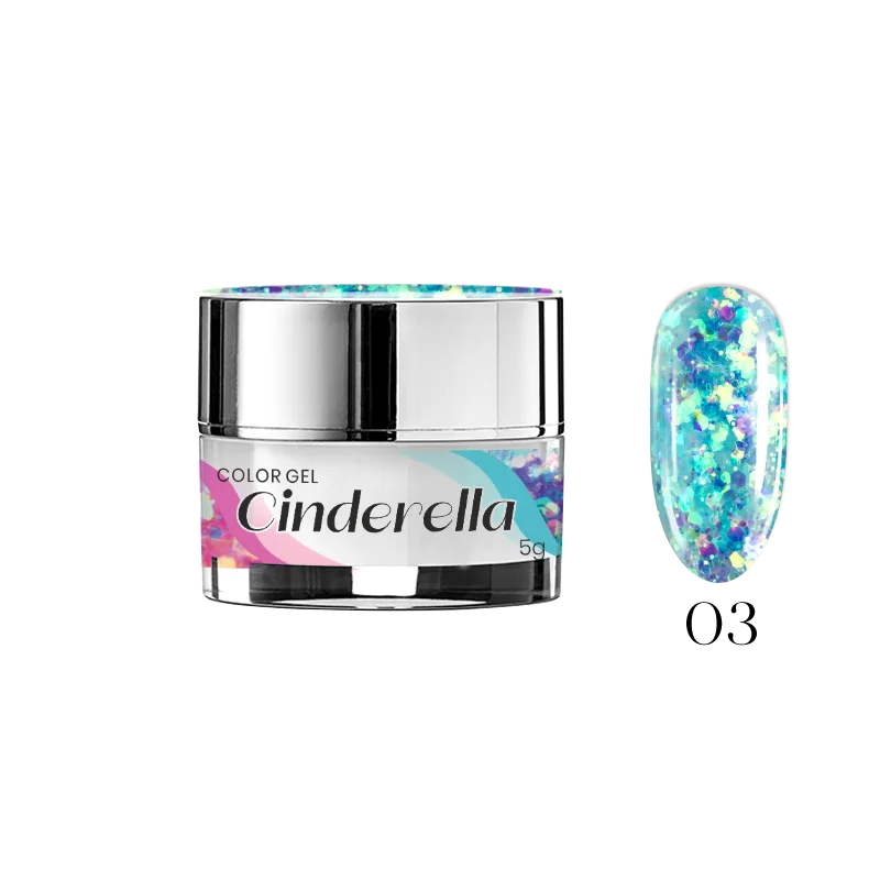 Cinderella Color Gel 5g -  03 - Modena Nails  