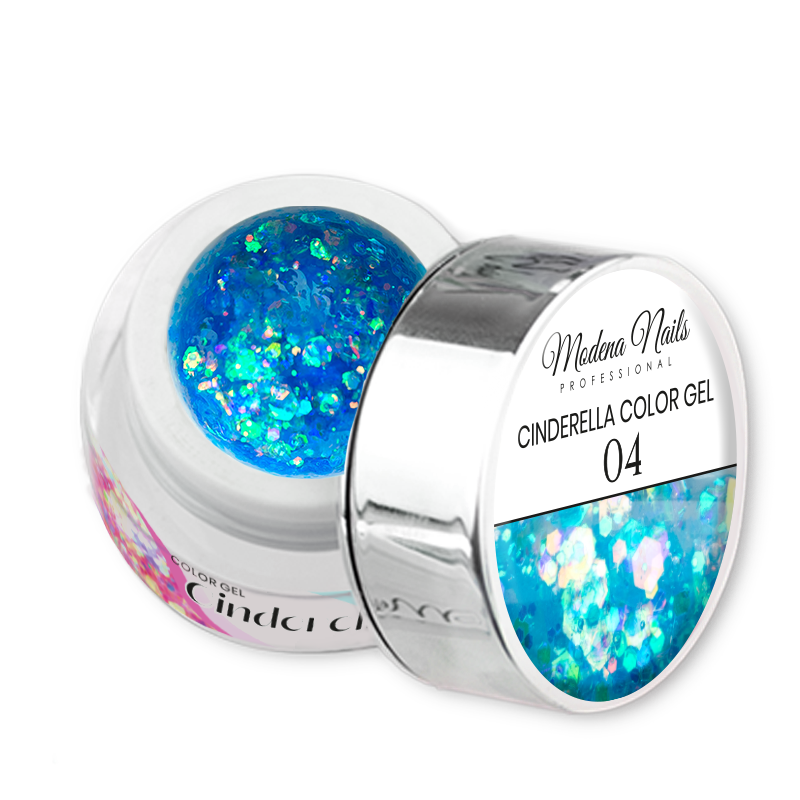 Cinderella Color Gel 5g -  04 - Modena Nails Shop 
