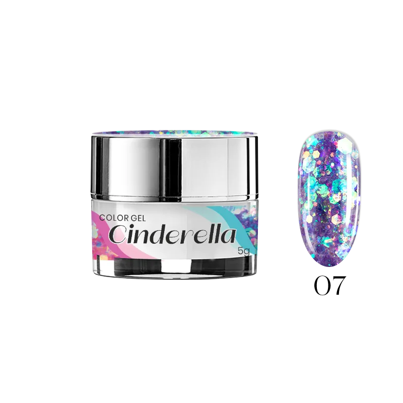 Cinderella Color Gel 5g -  07 - Modena Nails  