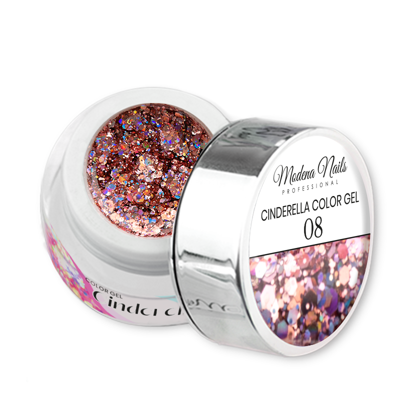 Cinderella Color Gel 5g -  08 - Modena Nails Shop 